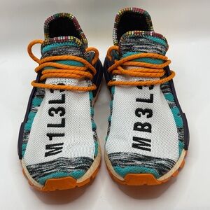 adidas NMD Human Race Trail x Pharrell Williams Solar Pack 2018 Youth 4 Sneakers